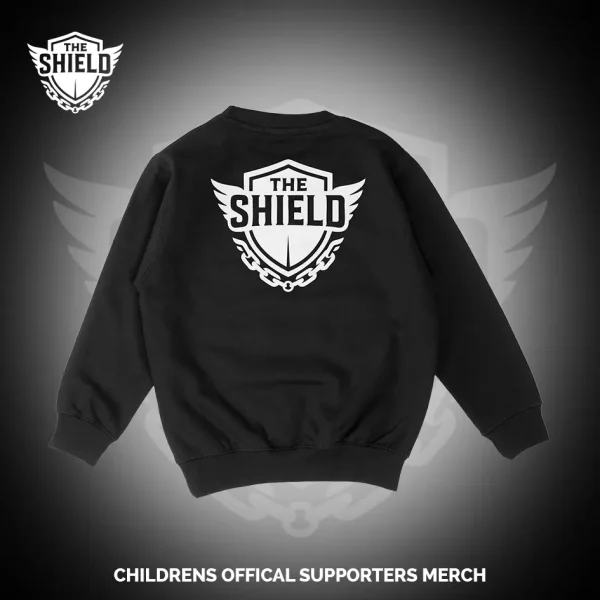 We Are The Shield Childrens Sweatshirt Back