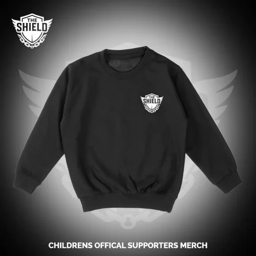 We Are The Shield Childrens Sweatshirt Front