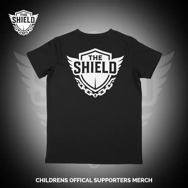 We Are The Shield Childrens T-Shirt Back