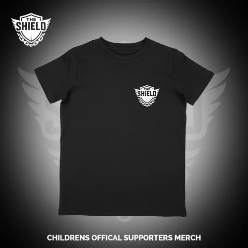 We Are The Shield Childrens T-Shirt Front