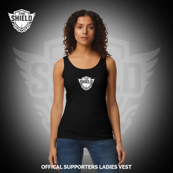 We Are The Shield Ladies Vest Lifestyle Photo
