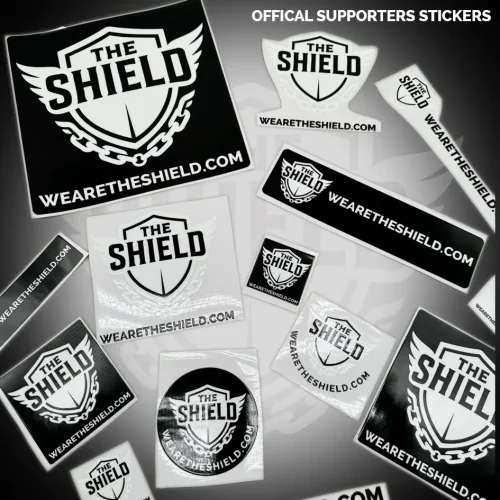 We Are The Shield Stickers