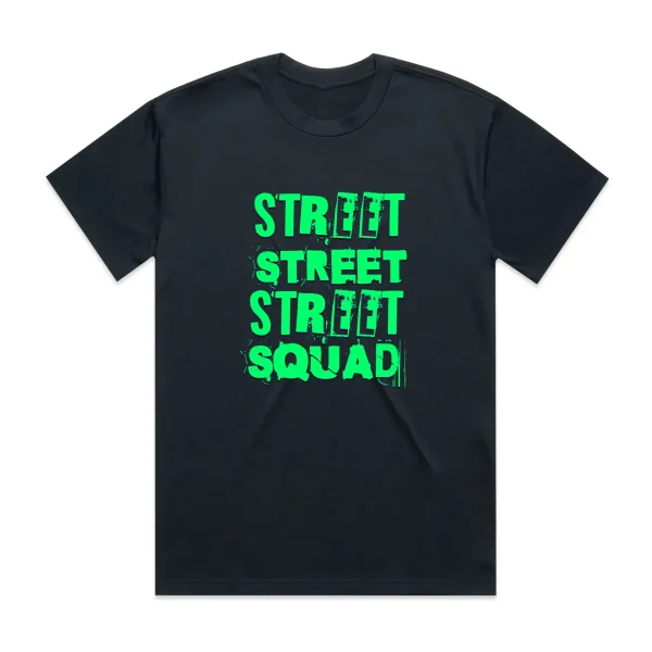 Mens Street Squad NEON T-Shirt - Image 2