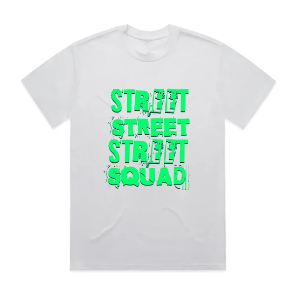 Mens Street Squad NEON T-Shirt - Image 3