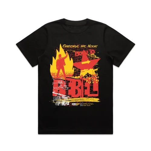 Ladies Born To Rebel T-Shirt