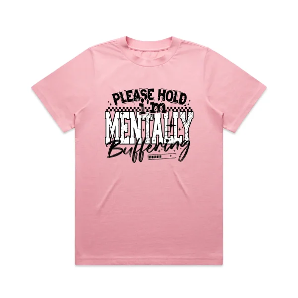 Ladies Mentally Buffering T-Shirt - Image 3