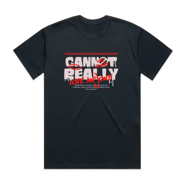 Mens Cannot Love Anyone T-Shirt - Image 2